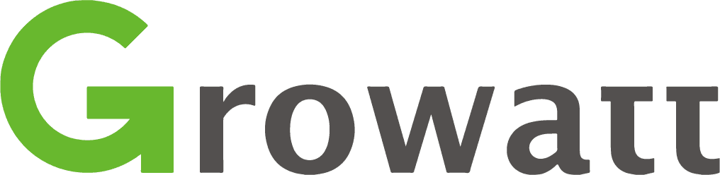 Logo Growatt — marca parceira da Fótum Engenharia