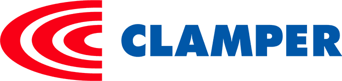 Logo Clamper — marca parceira da Fótum Engenharia